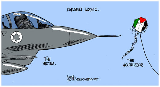 israel air force palestine kites cartoon