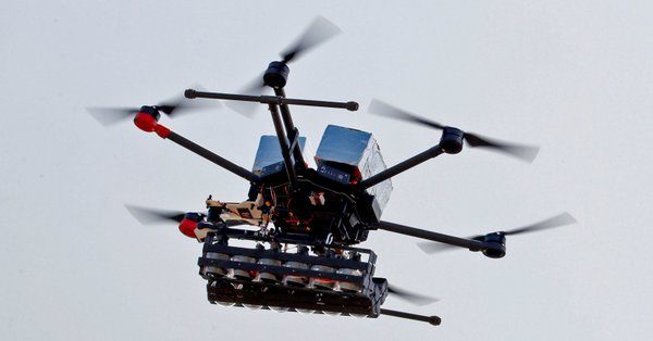 IDF tear gas drone
