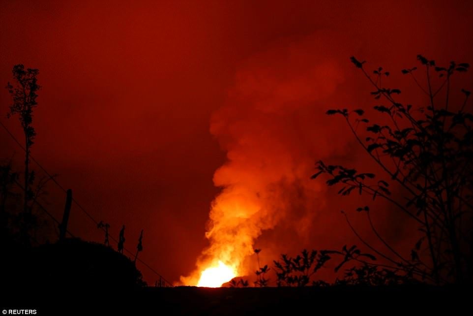 Hawaii volcano eruption 1