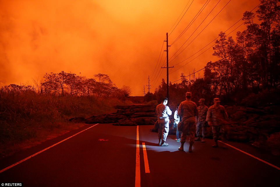 Click to enlarge Hawaii National Guard soldiers