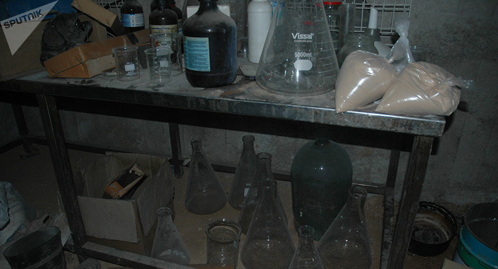 Click to enlarge chemical weapon laboratory