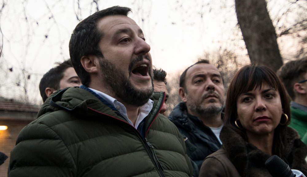 Click to enlarge Matteo Salvini