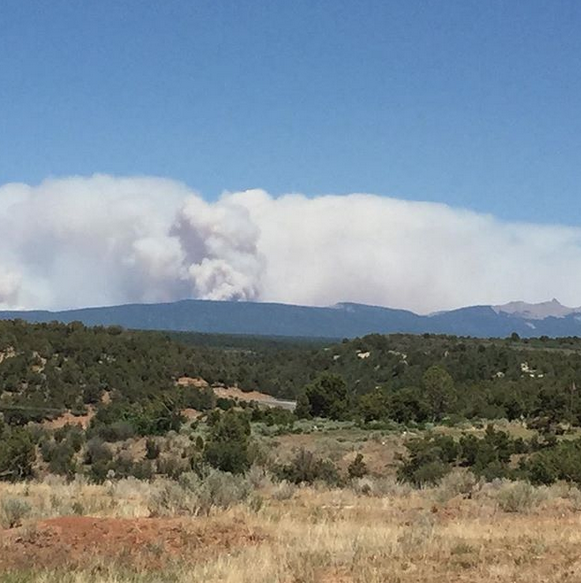 Click to enlarge Durango Co Forest Fire june 2018
