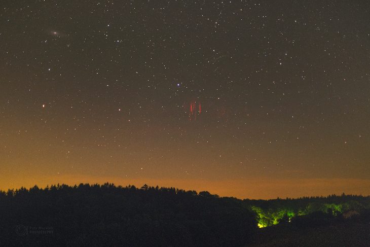 red sprites andromeda June 11 2018