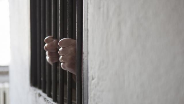 man in jail