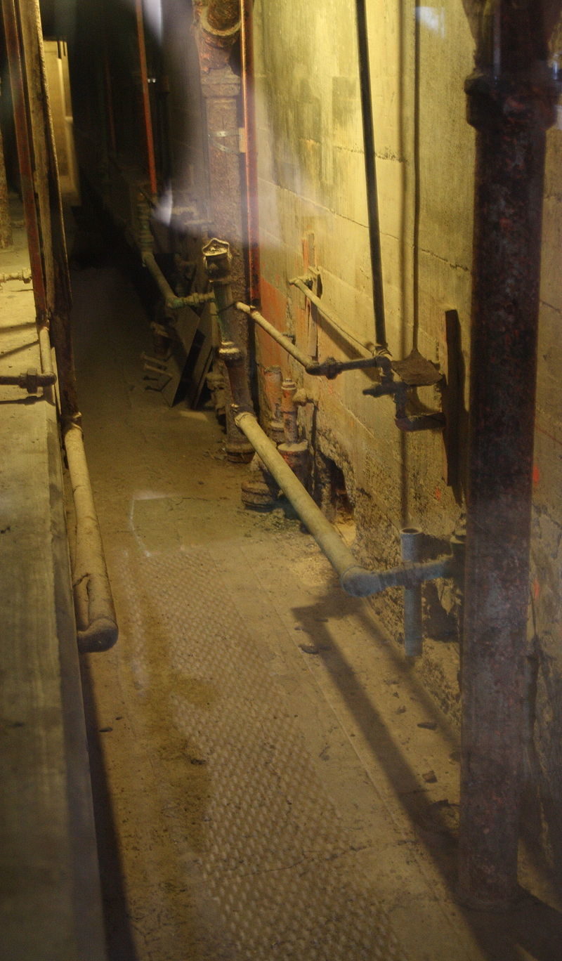 Alcatraz utility corridor