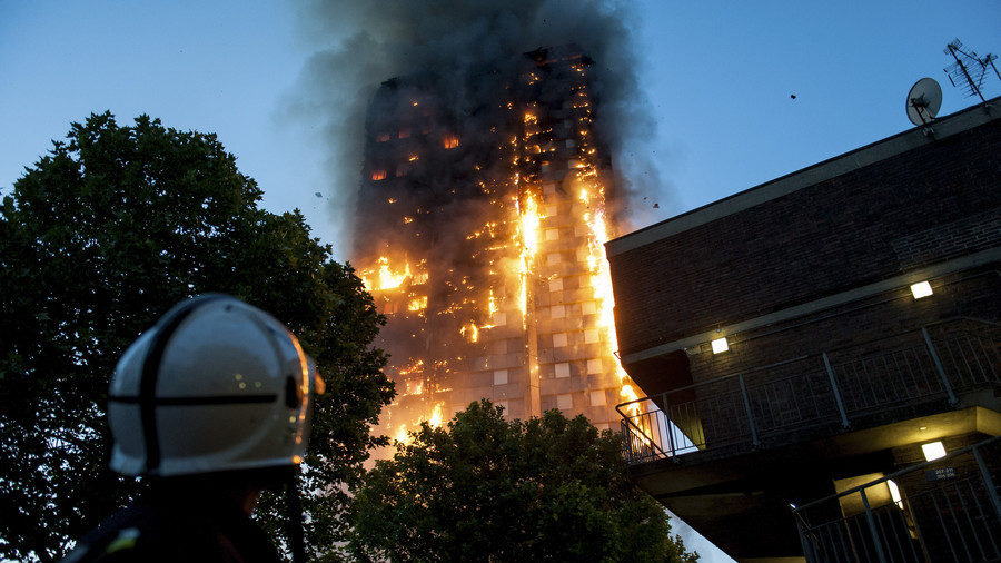 The Grenfell fire.