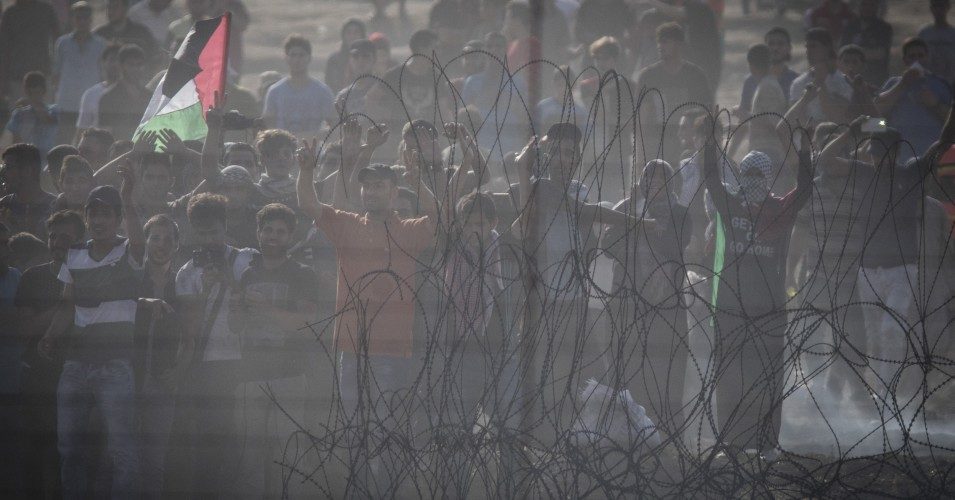 Gaza protestors