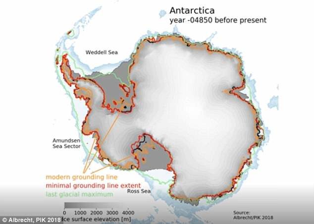 Click to enlarge antartica ice