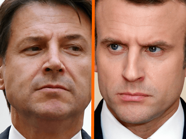 Click to enlarge macron salvini