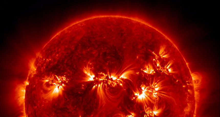 Click to enlarge active sun