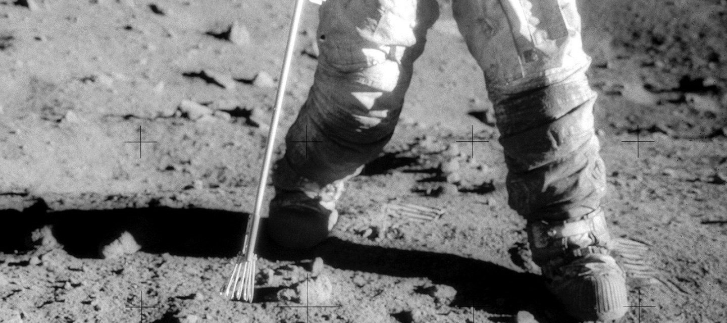 Fake Moon landing conspiracy