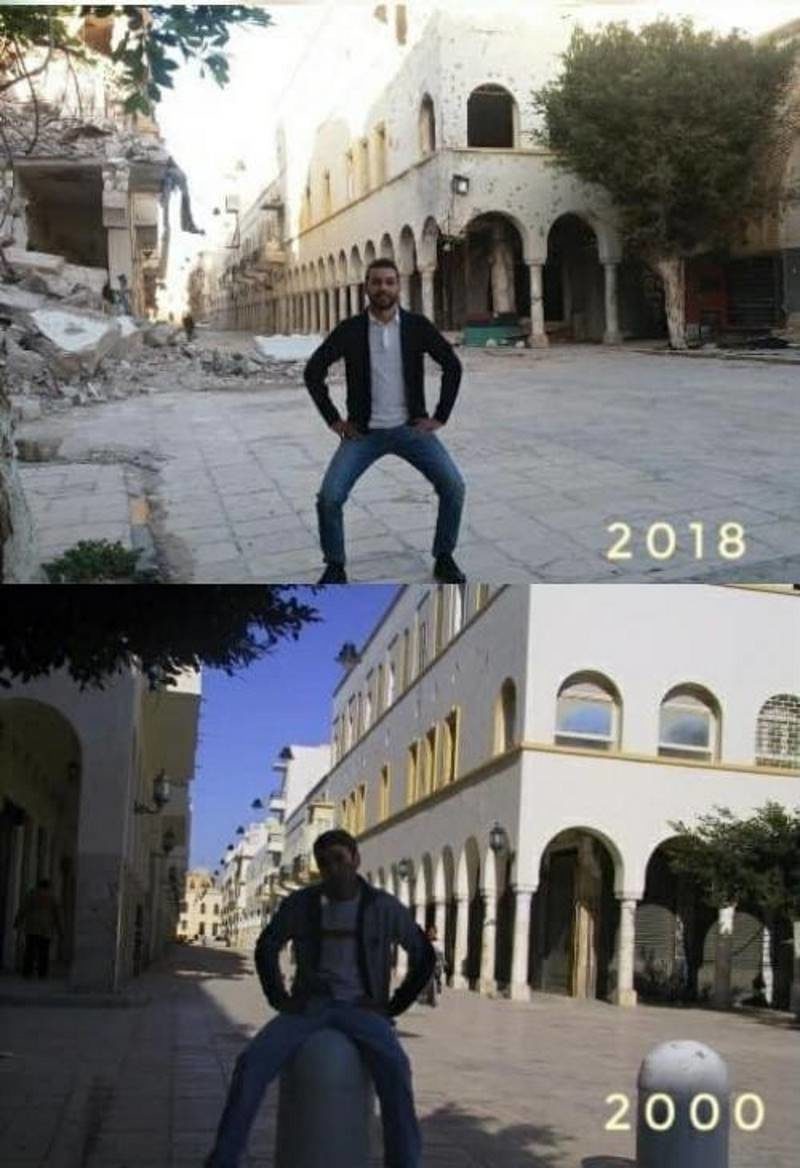 Click to enlarge libya before and after pictures