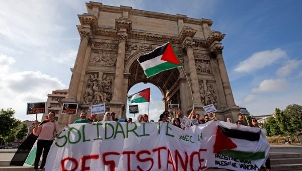 Palestine Europe protest Israel