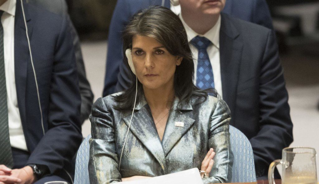 Nikki Haley UN Israel