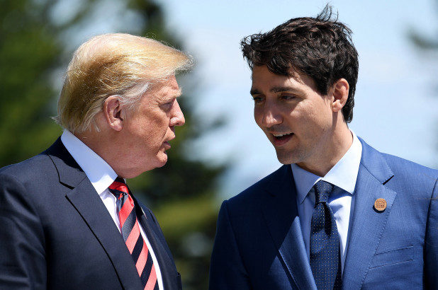 Trump and Trudeau