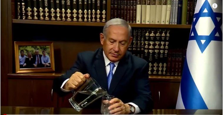 netanyahu water iran