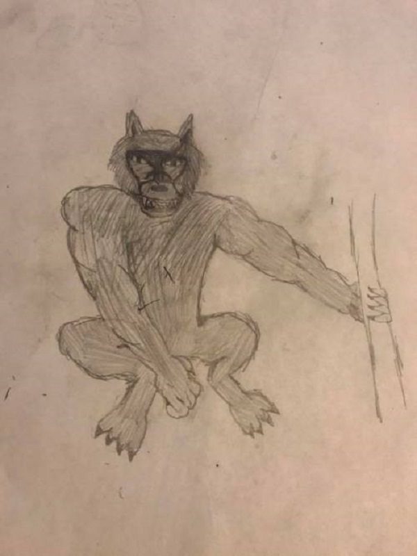 Wolf-like creature in MT