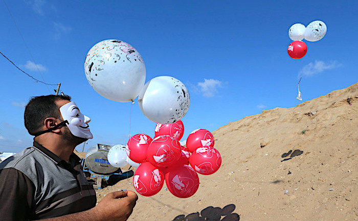 Palestinian balloons