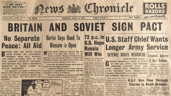 1941 British newspaper
