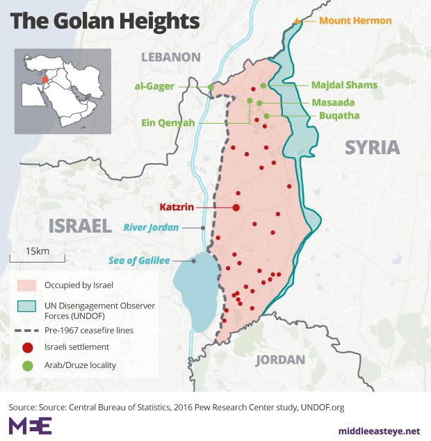 Click to enlarge golan map
