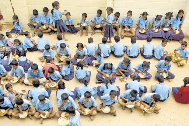 school children in India