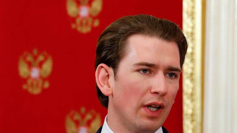 Click to enlarge Austrian Chancellor Sebastian Kurz