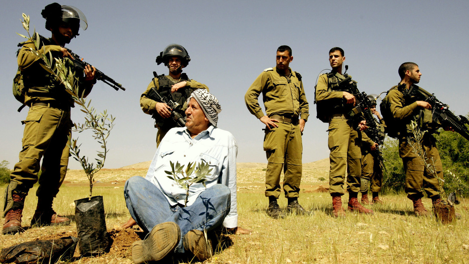 Click to enlarge IDF palestinian farmer