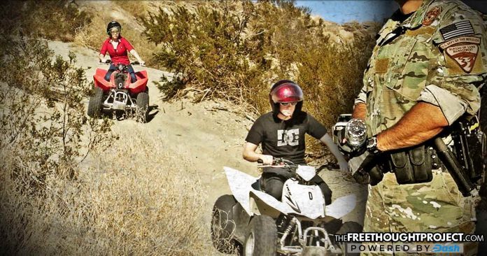 Click to enlarge BLM ATV shooting