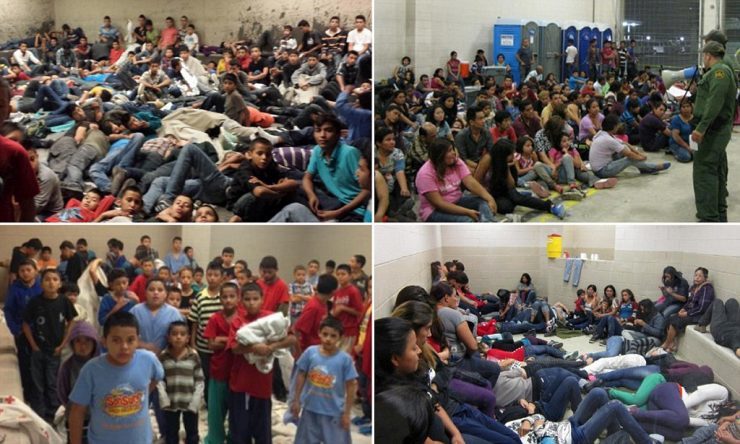 Click to enlarge migrant children 2014 ICE center