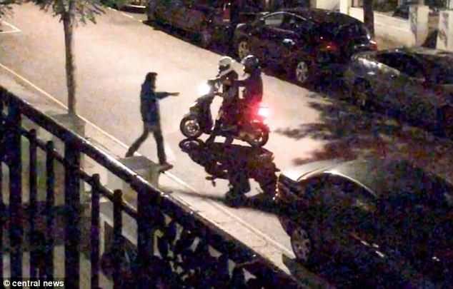 Click to enlarge moped robberies UK
