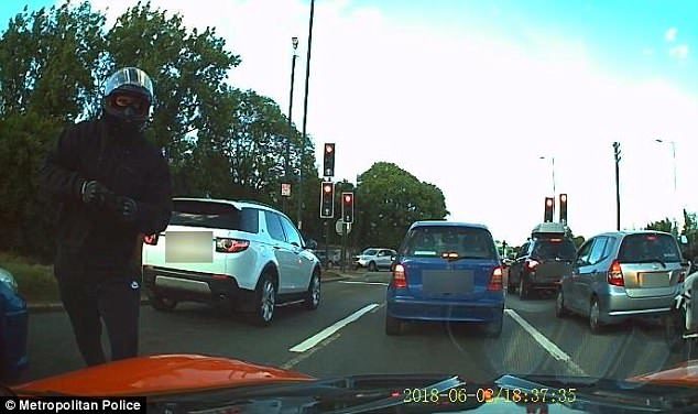Click to enlarge Moped mugger UK