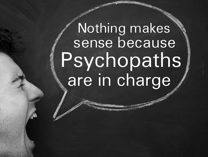 psychopaths in charge
