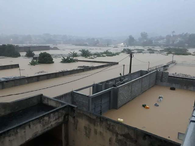 Flooding in Abidjan, 19 June, 2018.