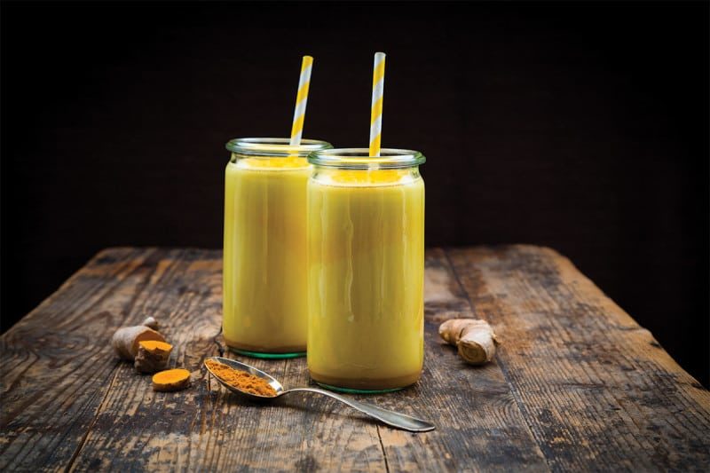 turmeric latte