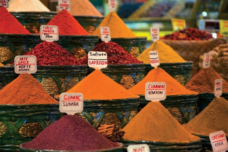 Click to enlarge bulk spices