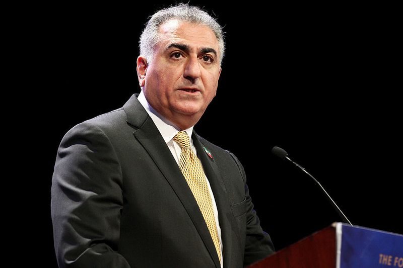 Click to enlarge Reza Pahlavi