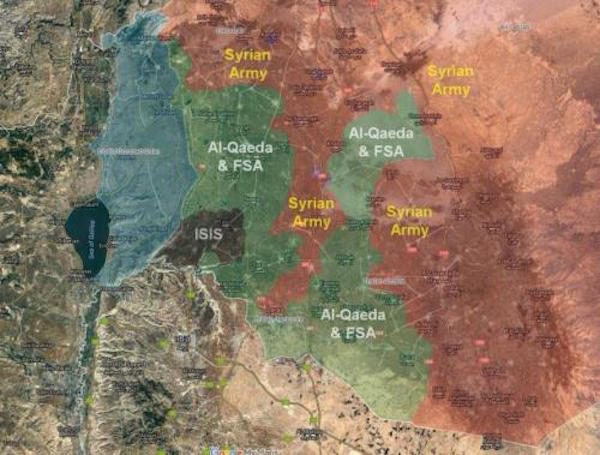 Syria map