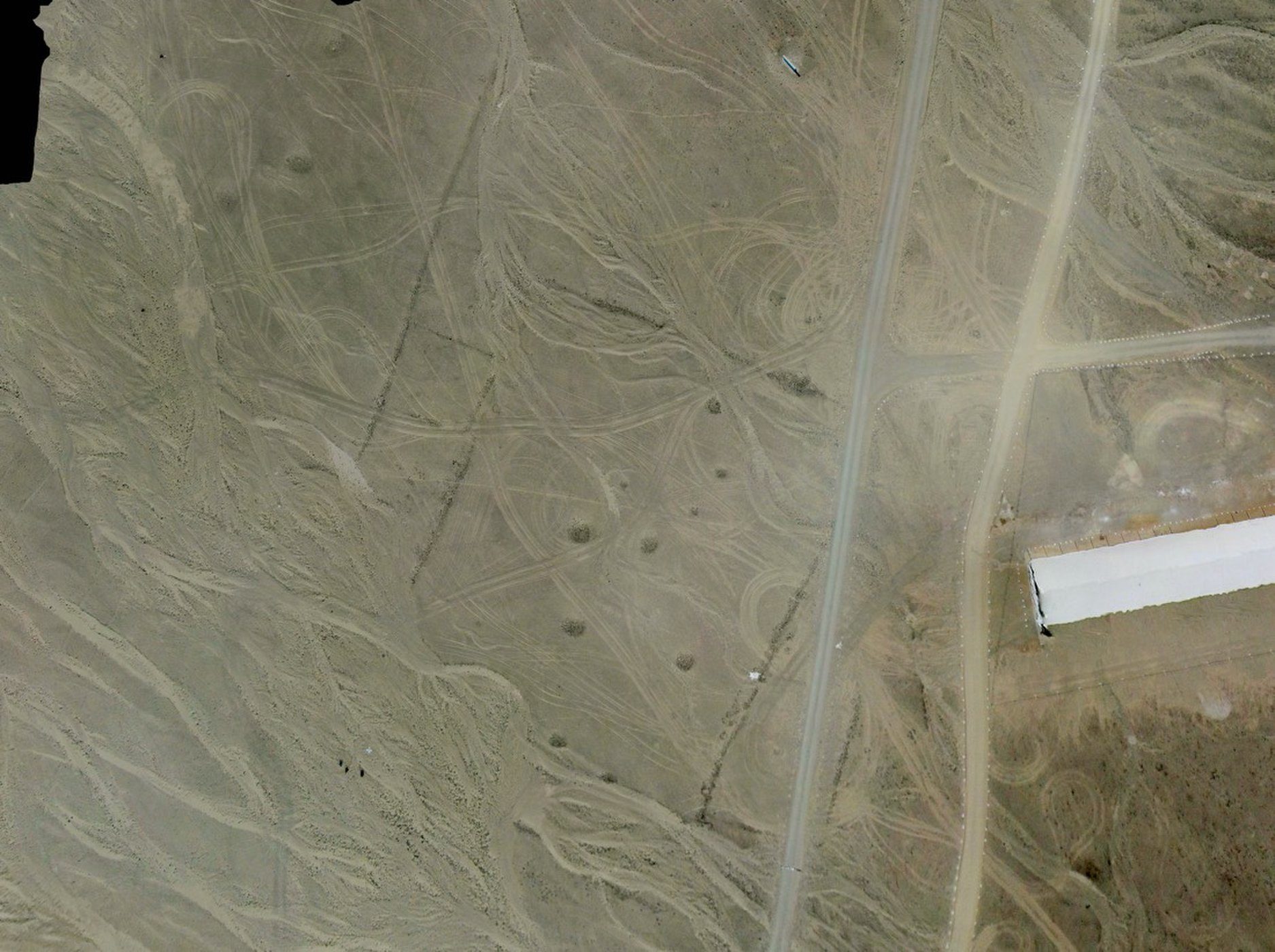 Click to enlarge Peru site called Pampa de las Salinas