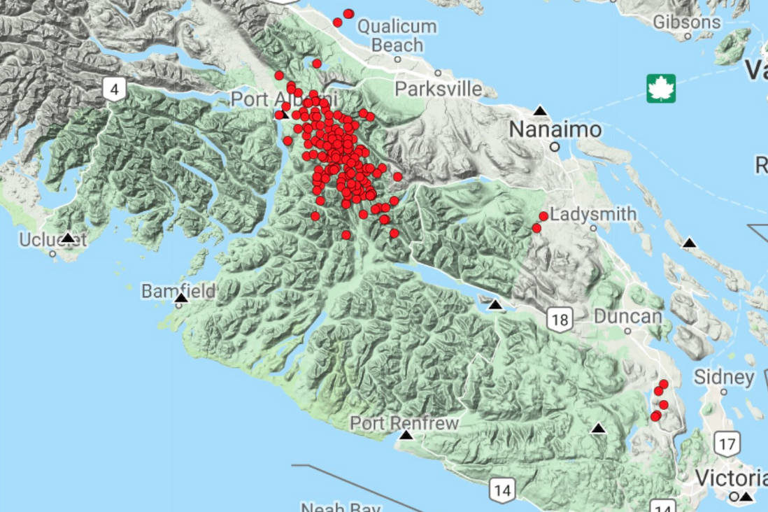 vancouver tremors