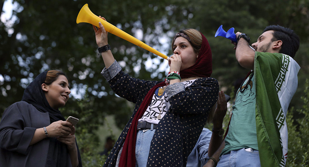 iran soccer fans