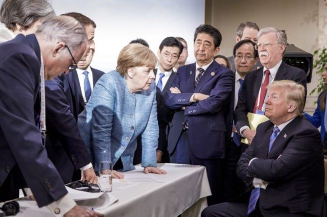 Trump Merkel