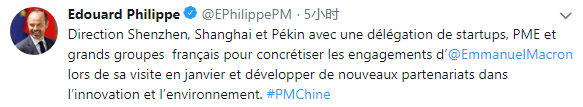 Click to enlarge Edouard Philippe twitter