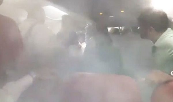 Air Asia Smoke