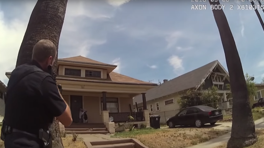 Click to enlarge LAPD standoff