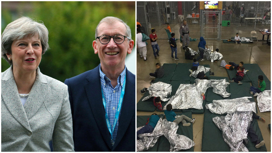Theresa and Philip May children