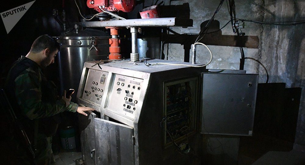 Click to enlarge douma chemical lab