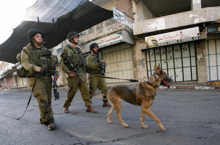 West Bank soldiers curfew