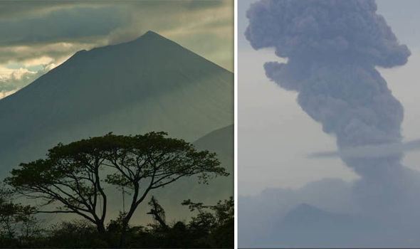 Click to enlarge Telica is one of the most active volcanoes in Nicaragua.
