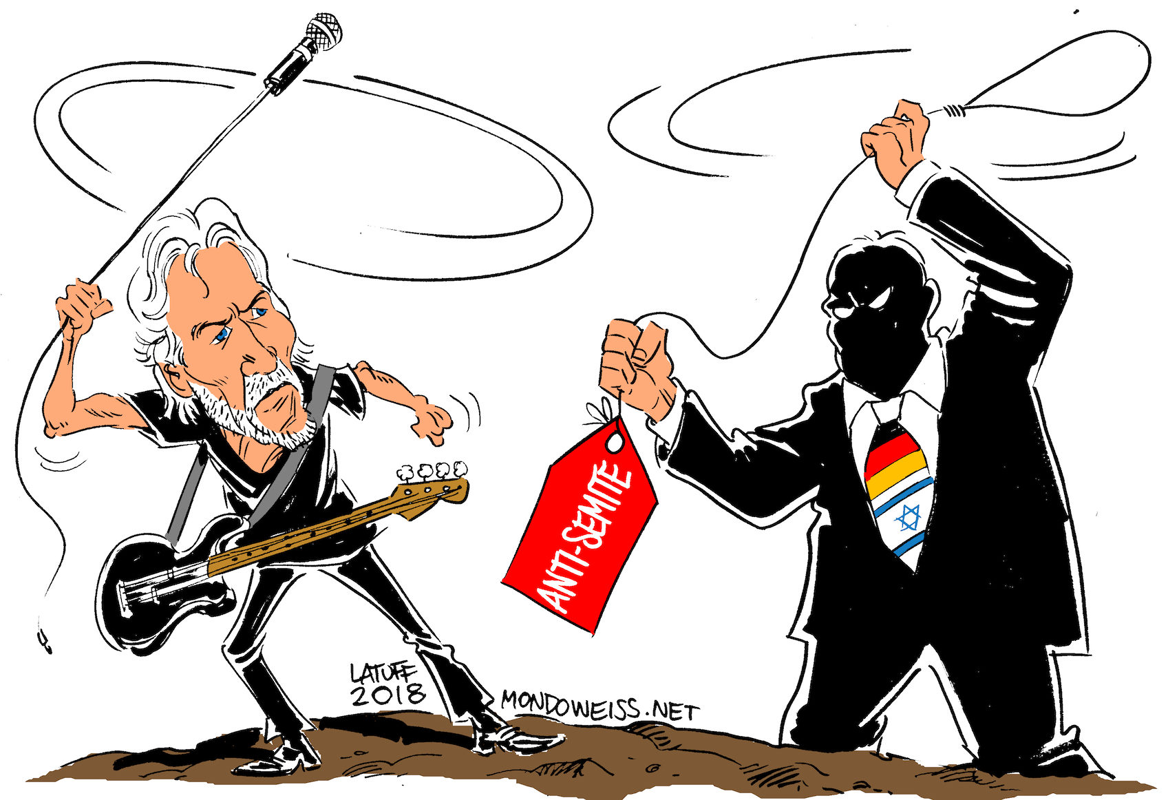 Roger Waters VS Israeli lobby Germany